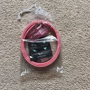 Women’s pink C4 skinny belt
